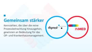 Wir haben bereits von unserer Kooperation mit dem Hamburger Unternehmen, der INMED GmbH, berichtet. Mit unserem Ziel das OP-Management durch neue Kennzahlen bei der Steuerung noch besser zu unterstützen, ist die stärkere Zusammenarbeit mit dem Controlling unabdingbar.